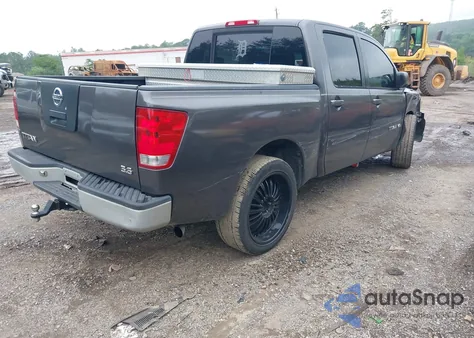 2006 Nissan Titan Xe из США, поврежденный, VIN 1N6BA07A66N516229